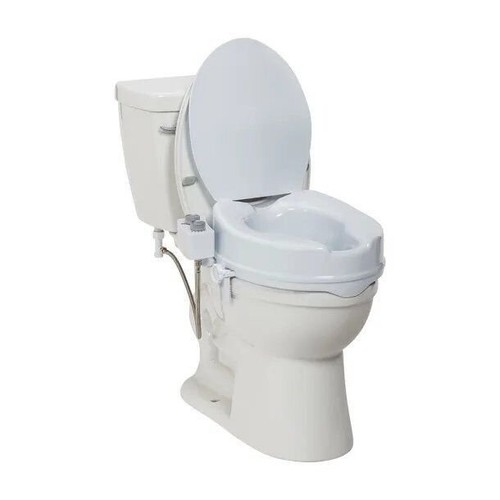 PreserveTech Raised Toilet Seat with Bidet, With Warm and Ambient Temp