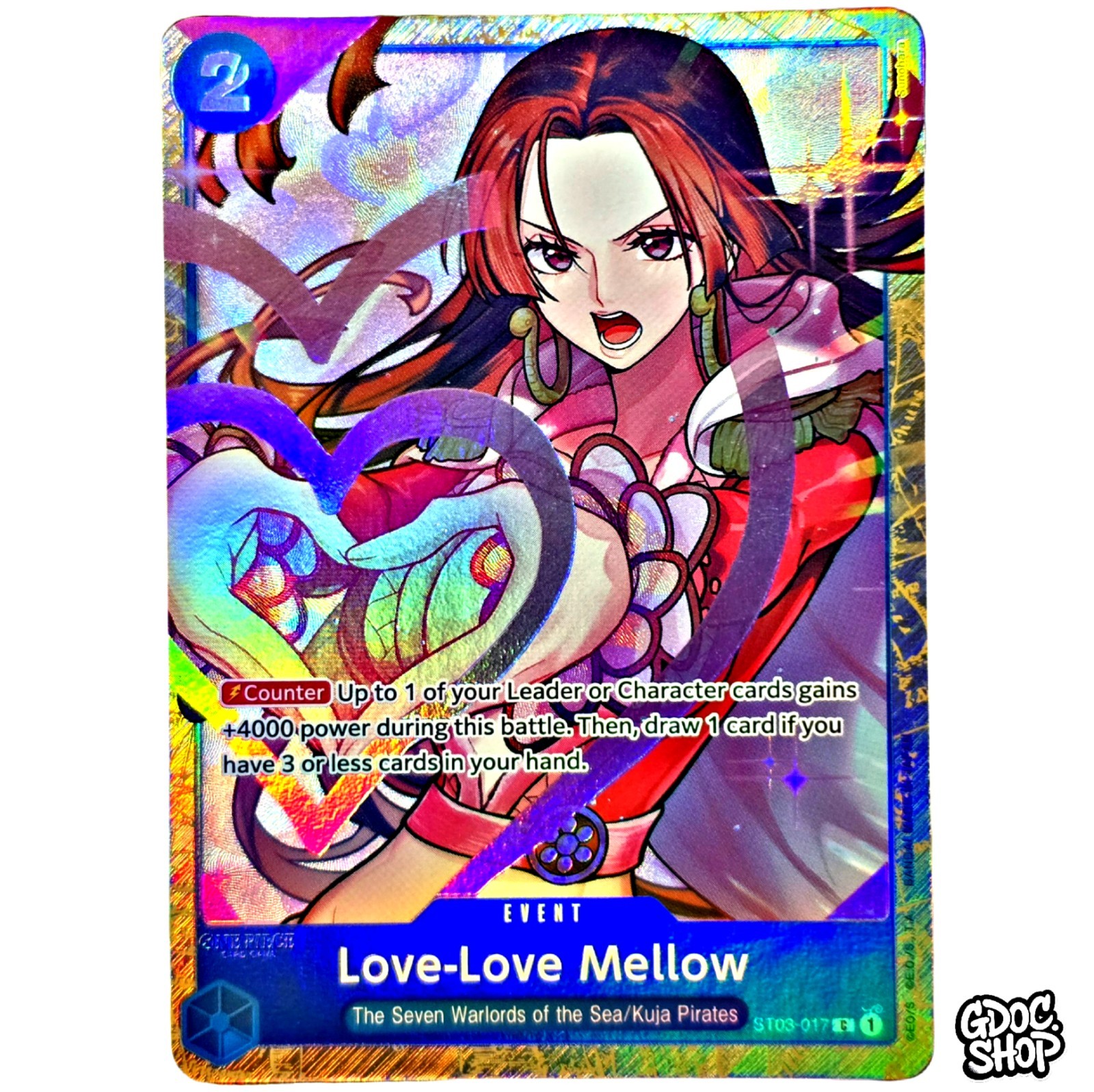 One Piece Card Game Love-Love Mellow ST03-017 Best Selection Vol.1 Boa Hancock