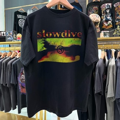 1991 Slowdive Just For A Day Promo T-Shirt Black L