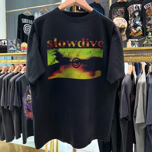 1991 Slowdive Just For A Day Promo T-Shirt Black L