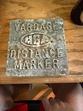 MGA Golf Metal Distance Hole Marker Rare