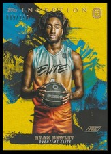 2021-22 Topps Inception Overtime Elite #24 Ryan Bewley Yellow #/150