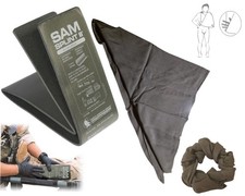 SAM Splint➕️Chusta trójkątna, Pierwsza pomoc, Pierwsza pomoc, Medyk, Armia, Bundeswehra, Wojsko, TCCC