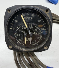 Vintage Aircraft 3 in 1  Gauge Type B7     Part #10229-A-15