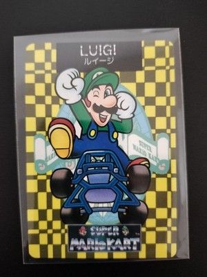 Mario Kart Card Luigi