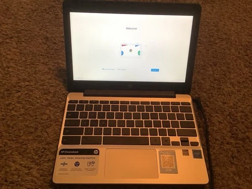 HP Chromebook 11-V031NR 11.6" With Power Cord (Read Description)