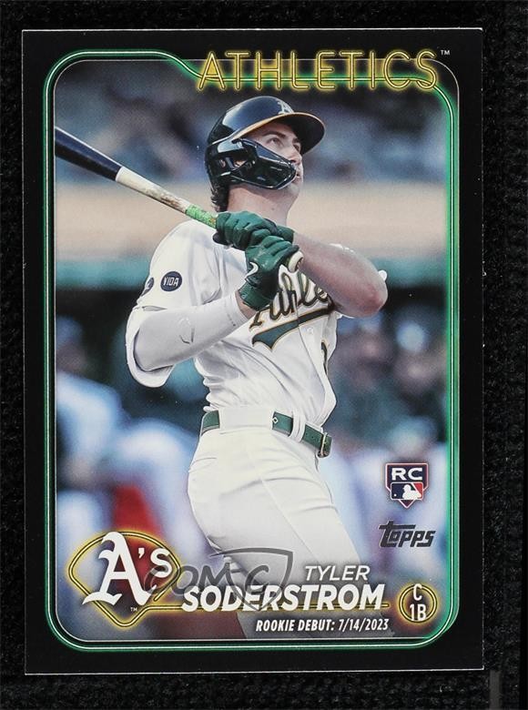 2024 Topps Update Rookie Debut Black 29/74 Tyler Soderstrom #US116 05k6