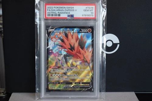 Galarian Zapdos v TG19/TG30 Astral Radiance - PSA 10, Gem Mint