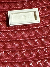 LEGO 3069px47 White Tile 1 x 2 from Set 4487 Star Wars Jedi Starfighter & Slave