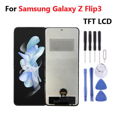 For Samsung Galaxy Z Flip3 F711 TFT LCD Display Touch Screen Digitizer Assembly