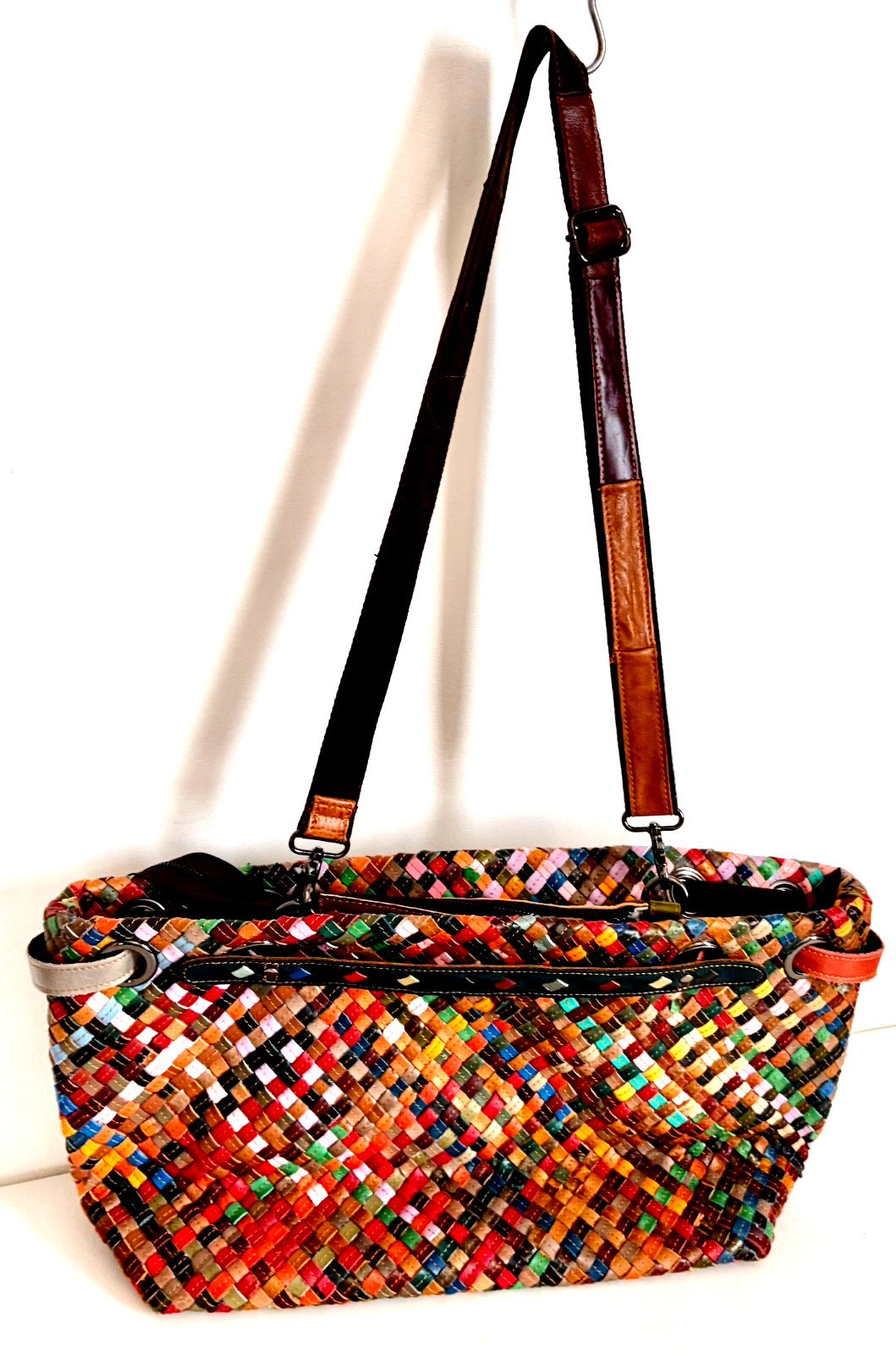 Ameri Tote Bag Crossbody Purse Extra Large Leathe… - image 2