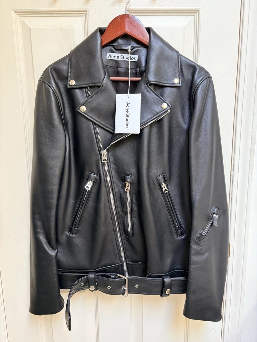 Acne Studios Coats, Jackets & Vests Leather Outer Shell for Men