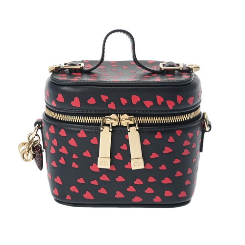 Dior Lady Dior S09180SGA Handbag Leather Red #WB2629