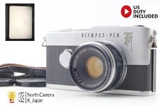 Klarsichtsucher [NEUWERTIG mit Gurt] OLYMPUS PEN F Kamera + 38mm f1.8 aus JAPAN