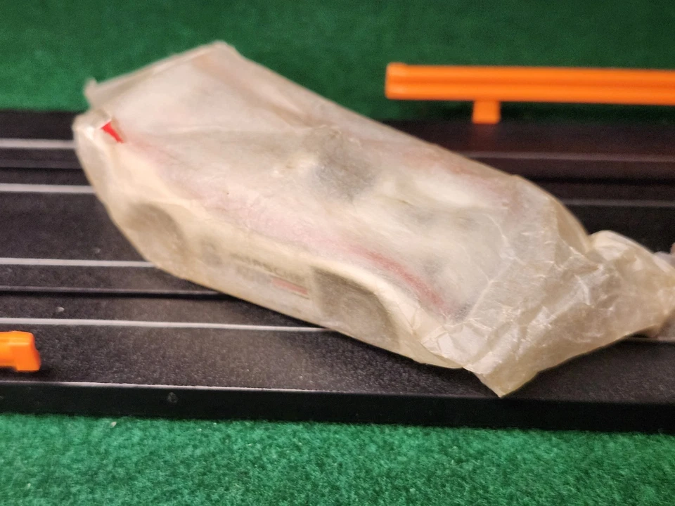 Трассовая автомодель AFX Porsche 510k Can Am с новыми наклейками, задние шины с сцеплением НОВАЯ - Изображение 2 из 4