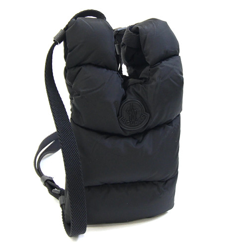 Moncler Shoulder Bag Legere J109B5L00022 M2170 Black Nylon Cowhide Crossbody