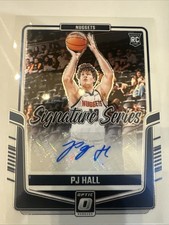 2024-25 Panini Donruss Optic - Signature Series PJ Hall, PJ Hall #SS-PJH (AU,...
