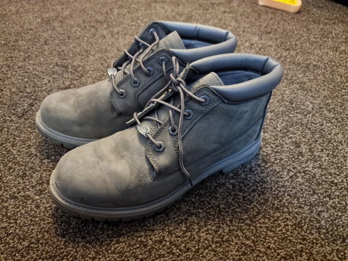Stivaletti TIMBERLAND Nellie Chukka grigio nabuk taglia 8