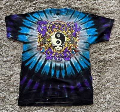 Grateful Dead Liquid Blue Archive Sample Chinese New Year Tour T Shirt 1991