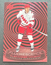 2025-26 UD Hockey ALEXANDER NIKISHIN Fluorescence Red (Carolina Hurricanes)