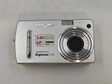 Samsung Digimax L50 5.0 MP Digital Camera Silver - Untested