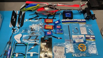 Blade 130x BNF Microheli Special Parts Never Flew, with case
