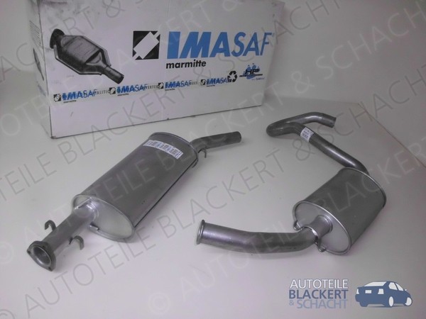 Imasaf Auspuffset für Citroen Jumper 4X4 HDI 2.5 + 2.8 1996-2002 | MSD + ESD-image