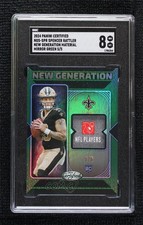 2024 Certified Green Mirror 5/5 Spencer Rattler #NGS-SPR SGC 8 0hw3