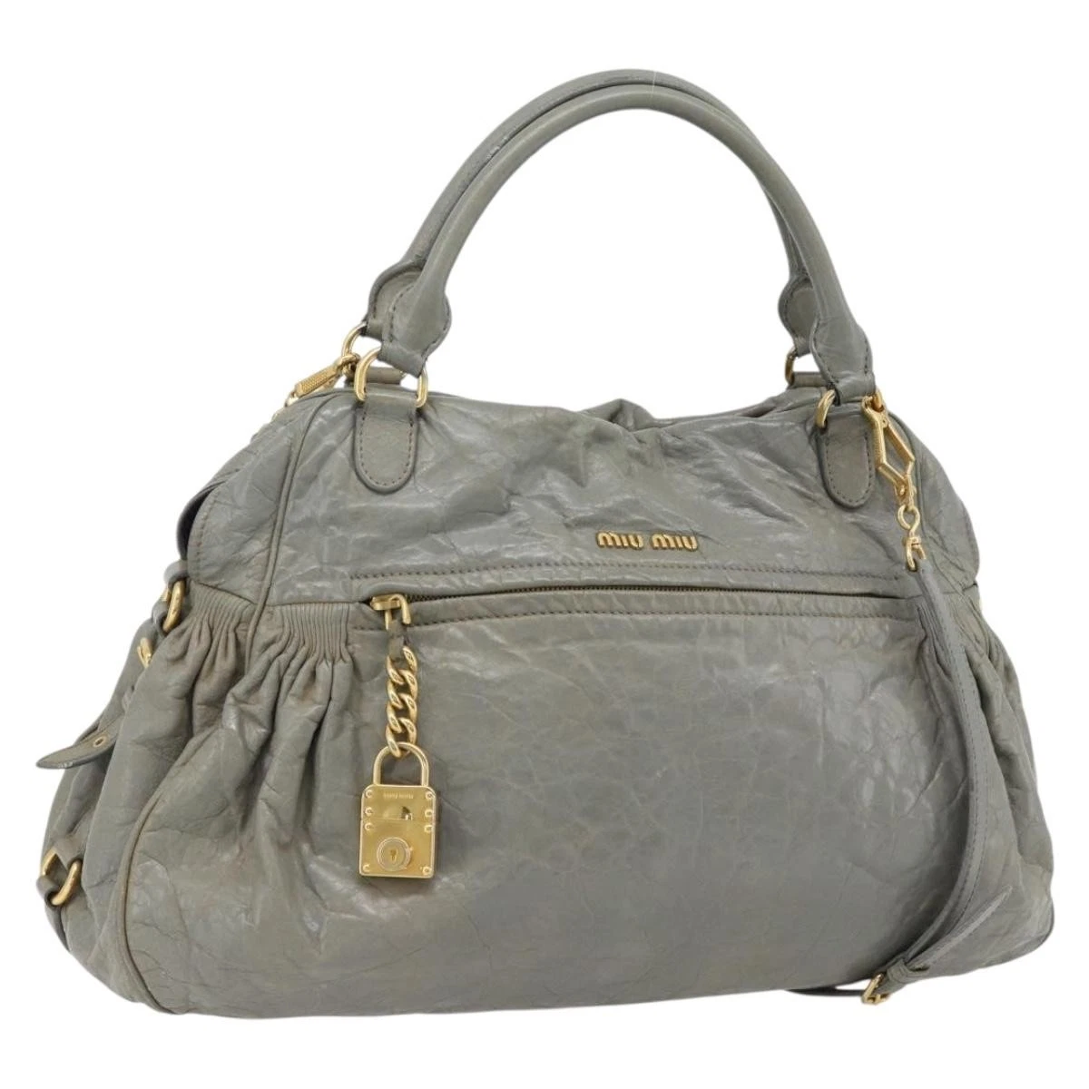 Gray Bags & Miu Miu Handbags for Women for sale | eBay