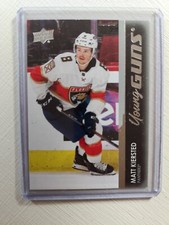 Matt Kiersted 2021-22 Upper Deck Young Guns Card #244 Florida Panthers RC