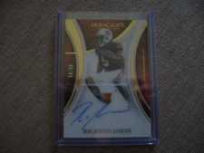 Ricardo Louis 2016 Immaculate Auto Acetate Rc 34/99 Cleveland Browns Mint
