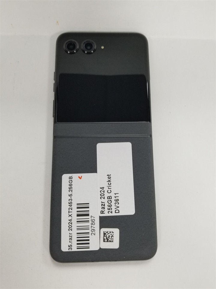 Motorola Razr 2024 256GB Grigio XT2453-5 (Bloccato Cricket) - Ottime Condizioni