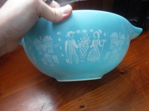 vintage pyrex cinderella mixing bowl 4 quart - Picture 2 of 9