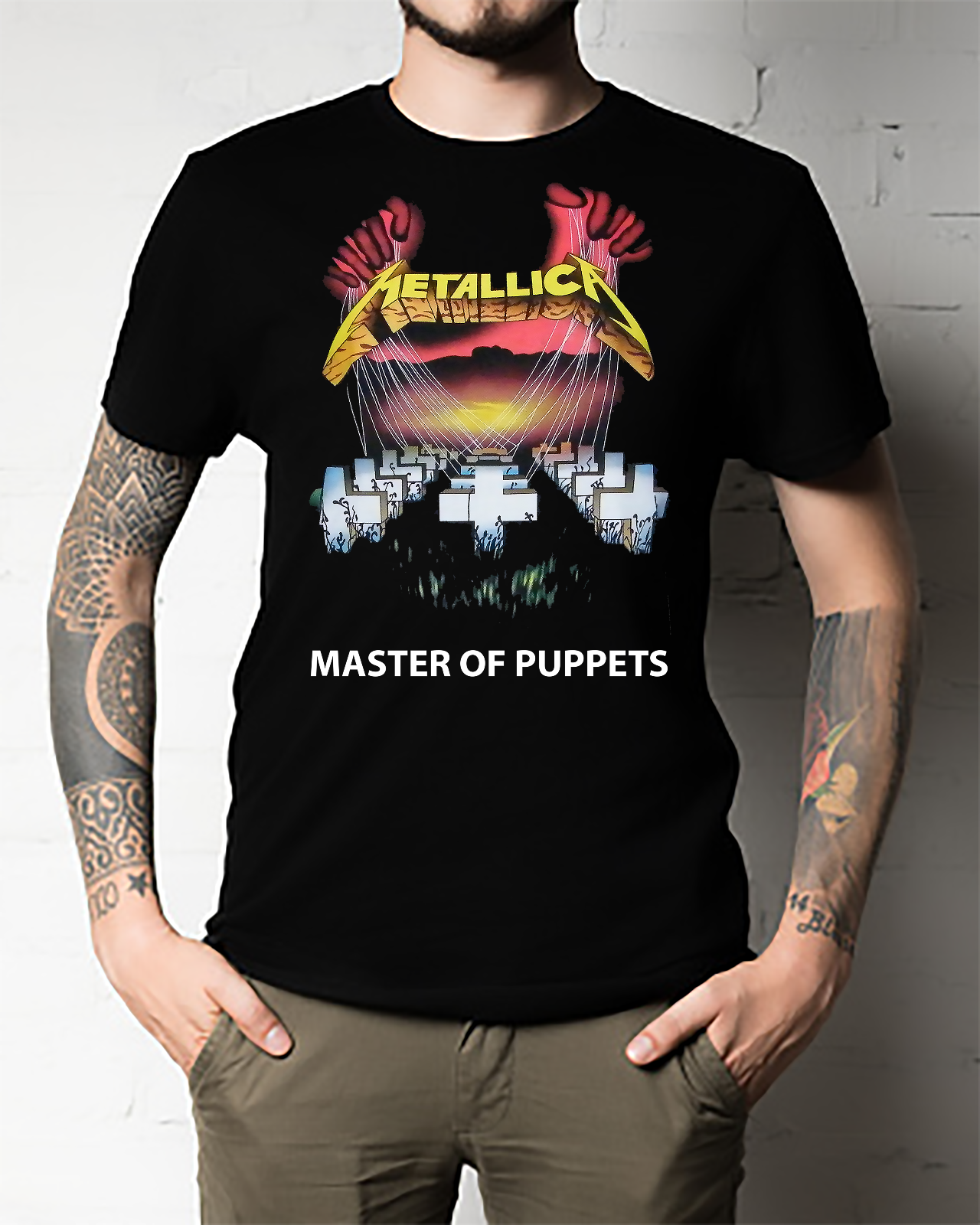 Metallica Master Of Puppets Tattoo