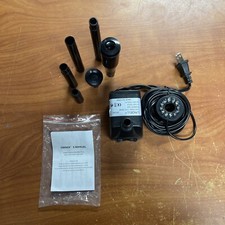 Linqelly Submersible Fountain Water Pump  Outdoor Water Pump with 12 LED Light