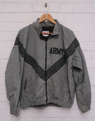 US JACKE - Größe: Medium Regular, PT IPFU Skilcraft Grey Bomber, USA