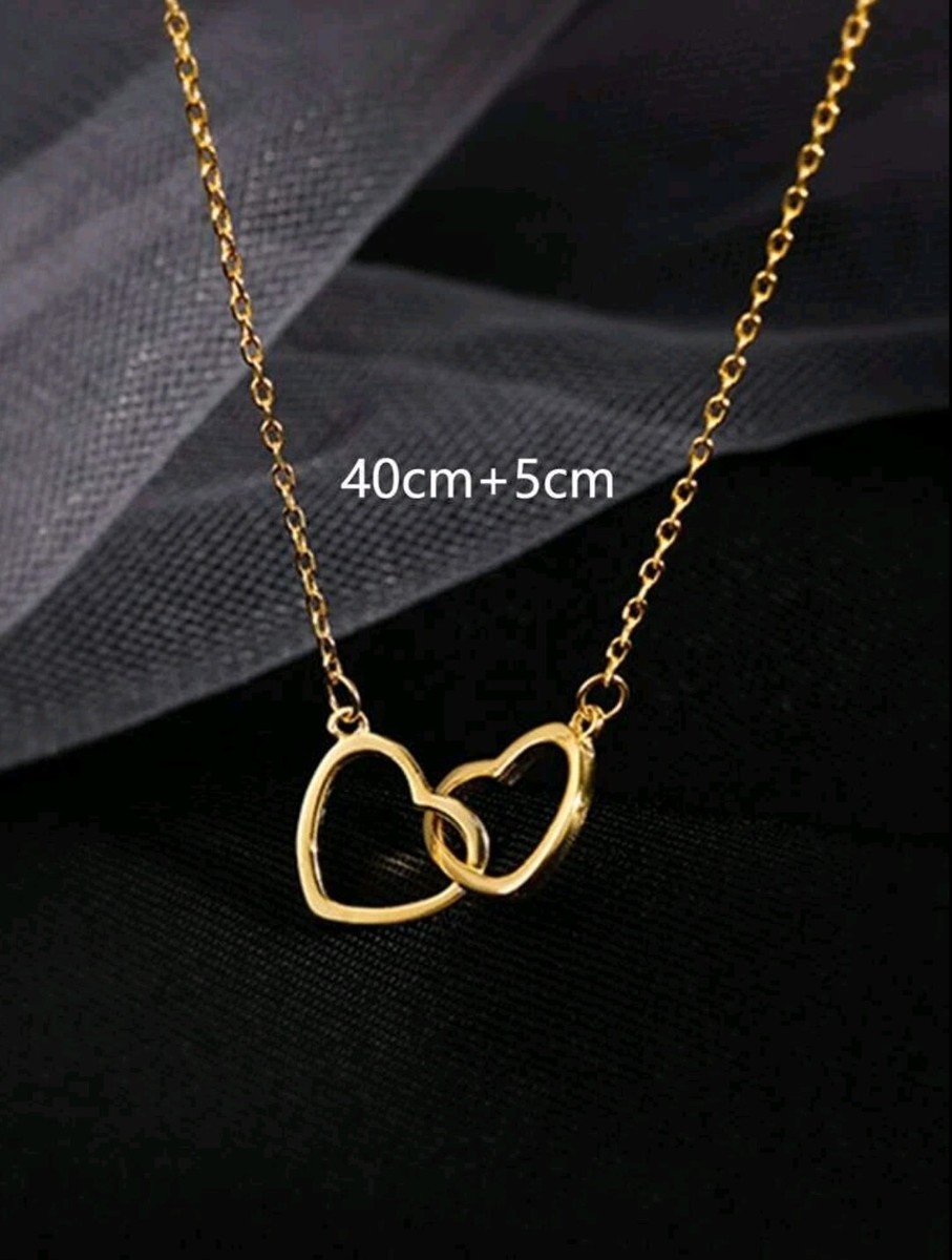 Necklace with heart accessories. | eBay Necklace with heart accessories. | eBay