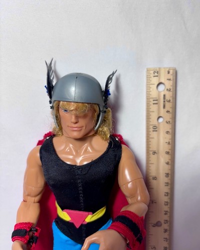 RARA Modellino Thor 12" Hasbro International Disney 1993 vintage - Foto 19 di 19