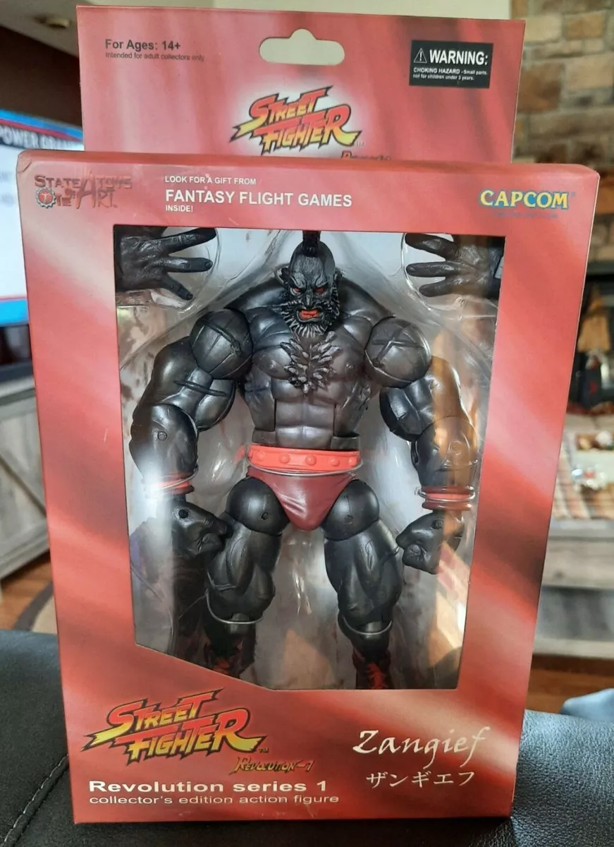  Street Fighter Pieces Zangief 14 Statue Figure : Toys & Games