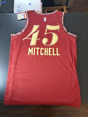 Donovan Mitchell #45 Cleveland Cavaliers Men's Nike Swingman