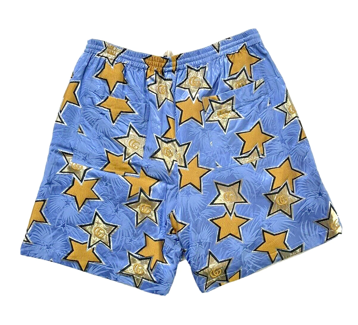 GUCCI Star Pattern Short blue gold eBay