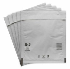 1000 E5 Luftpolstertaschen Versandtaschen Luftpolstert&uuml;ten 235 x 275 mm wei&szlig;