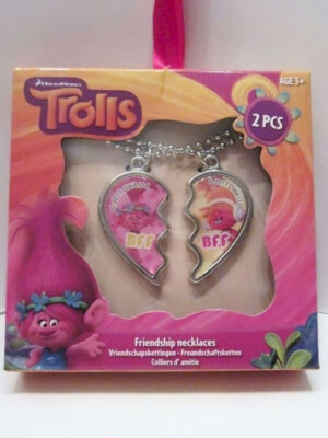DreamWorks Freundschaftsketten zweigeteiltes Herz Trolls