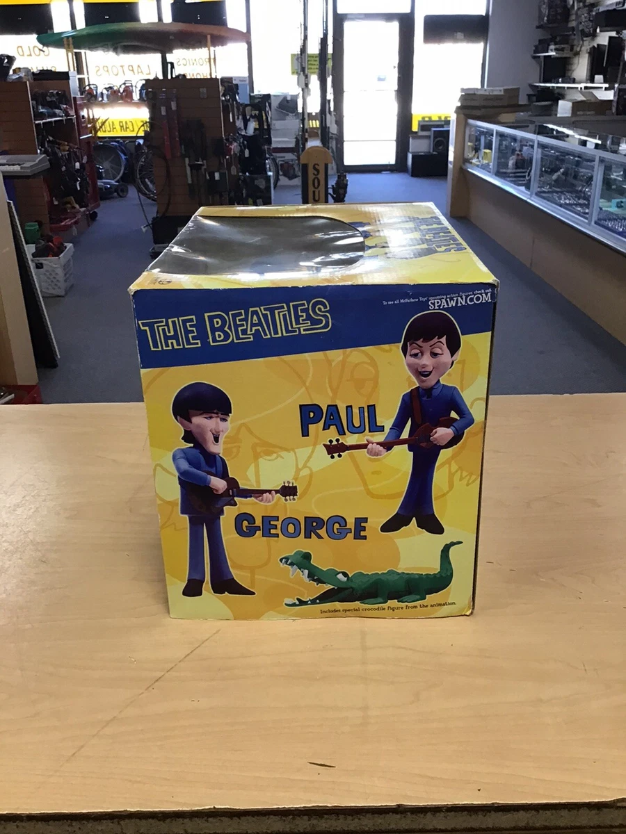 BEATLES ANIMATION BOX*** Deluxe Set Cartoon Figurines***NEW IN BOX