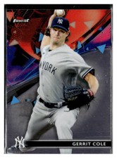 2021 Finest #58 Gerrit Cole New York Yankees