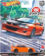 HOT WHEELS 2022 CAR CULTURE RONIN RUN 4/5 98 SUBARU IMPREZA 22B-STi VERSION
