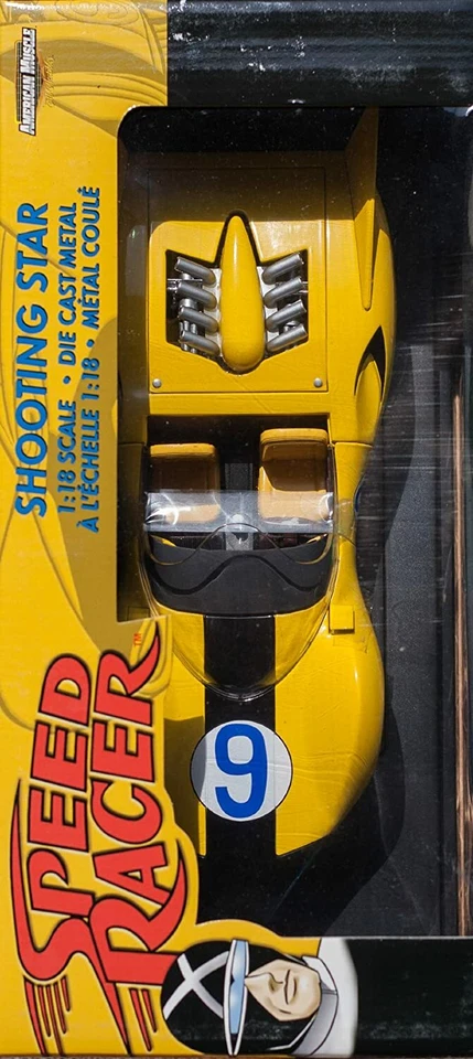 Modellino Scala 1/18 Speed Racer Shooting Star Ertl Rara - Immagine 2 di 4