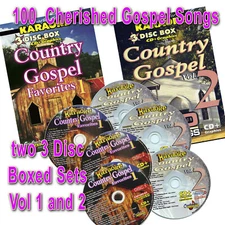 CHARTBUSTER KARAOKE COUNTRY GOSPEL FAVORITES 6 CDG IN BOX DISCS 100 SONGS MUSIC