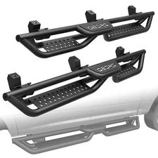 6" Running Boards for 2018-2026 Jeep Wrangler JL 4 Door Drop Side Step Nerf Bars