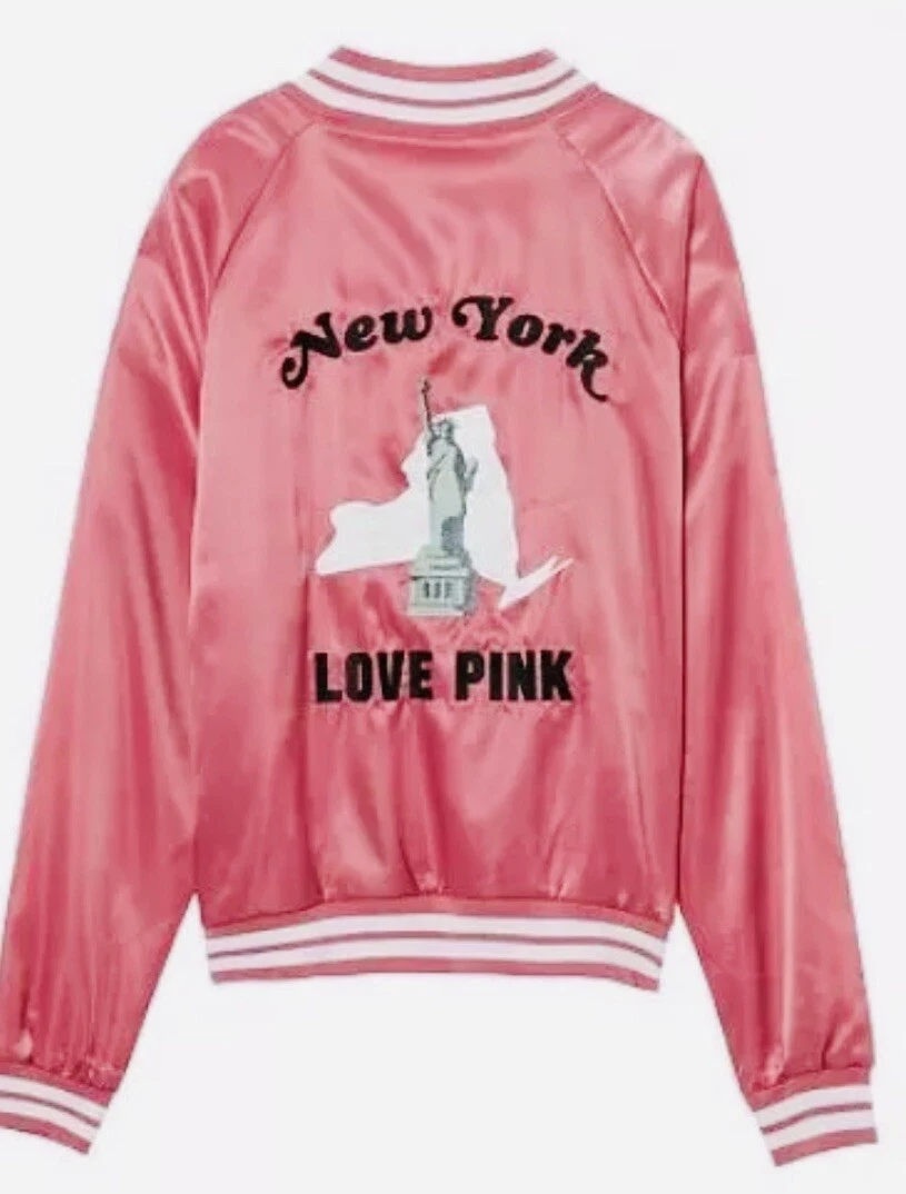 Victoria secret pink bomber jacket cheap